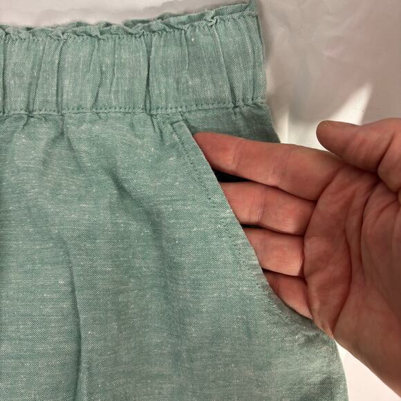Patagonia Eco Hemp Cotton Skirt Mint Green Mini Size M - Picture 6 of 6